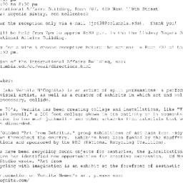 Announcements, 2008-11-05. ...