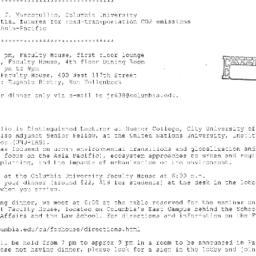 Announcements, 2007-10-03. ...