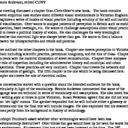 Minutes, 2006-11-13. Modern...