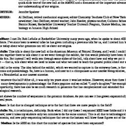 Minutes, 2007-04-17. Scient...