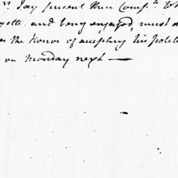 Document, 1784 April 16