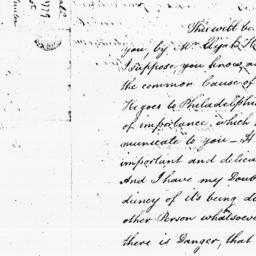 Document, 1779 March 21