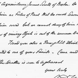 [Document, 1806 April 01]