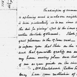 [Document, 1791 March 28]