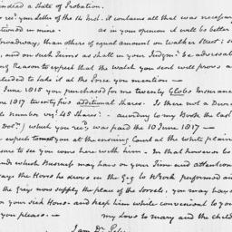 [Document, 1818 May 20]