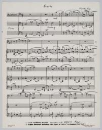 Sonata, page 1
