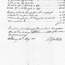 [Document, 1801 May 14]
