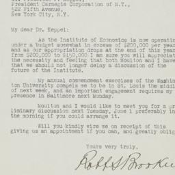 Letter to Frederick P. Kepp...