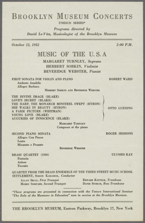 Music of the U.S.A., recto
