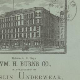 Wm. H. Burns Co.. Envelope