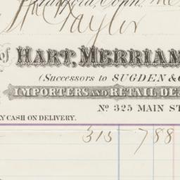 Hart, Merriam & Co.. Bill
