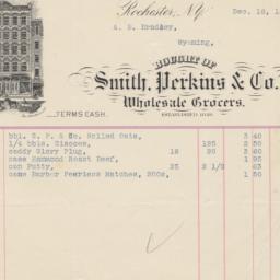 Smith, Perkins & Co.. Bill