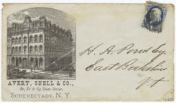Avery, Snell & Co.. Envelope - Recto