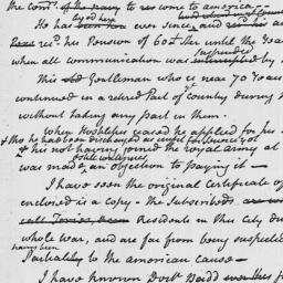 Document, 1785 April 09
