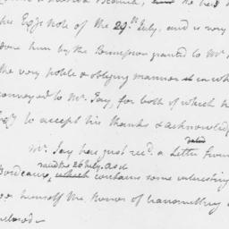 Document, 1780 August 01