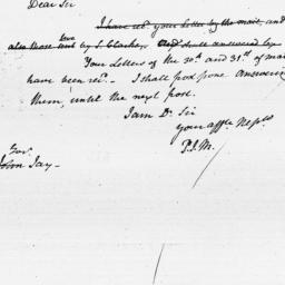 [Document, 1803 April 03]