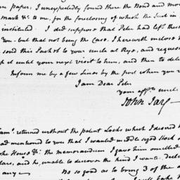 [Document, 1803 January 29]