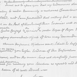 Document, 1779 January 23