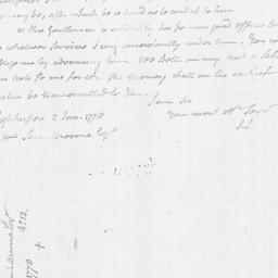 Document, 1778 January 02