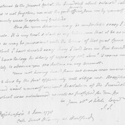 [Document, 1778 January 02]