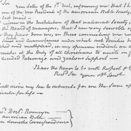 Document, 1816 June 12