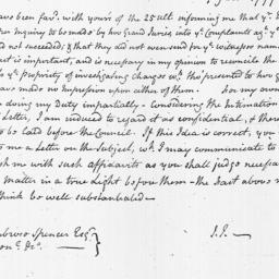[Document, 1799 December 09]