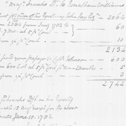 [Document, 1782 July 20]
