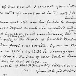 Document, 1826 October 27