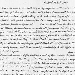 Document, 1803 February 10