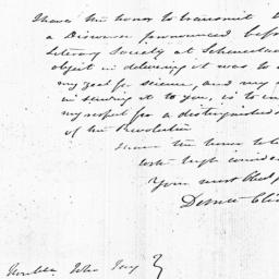 Document, 1823 August 06