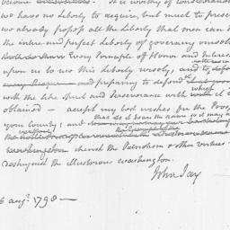 Document, 1798 August 16
