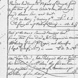 Document, 1737 April 23