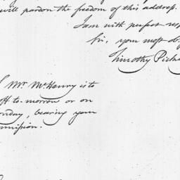 [Document, 1798 July 06]