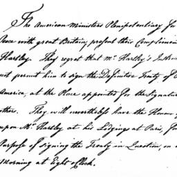Document, 1783 August 30