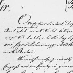 Document, 1783 September 10