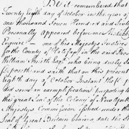 Document, 1768 October 29