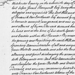Document, 1752 February 19