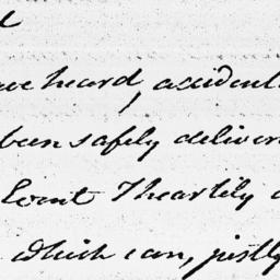 [Document, 1804 October 23]