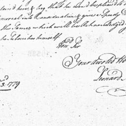Document, 1779 May 3