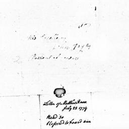 [Document, 1779 July 28]