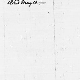 [Document, 1779 May 07]