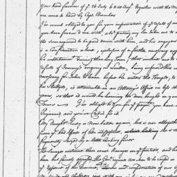 Document, 1763 November 15