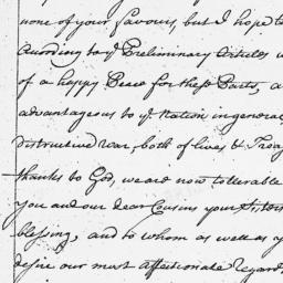 Document, 1763 February 15