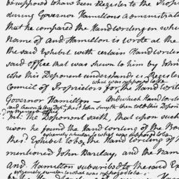 Document, 1769 August 15