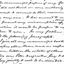 Document, 1830 January 12