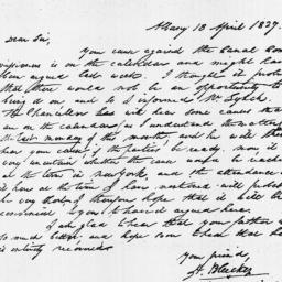 Document, 1827 April 18