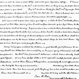 Document, 1823 January 21
