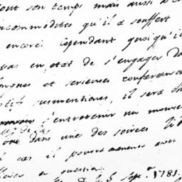 [Document, 1781 September 5]