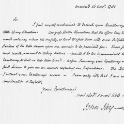 [Document, 1781 November 16]