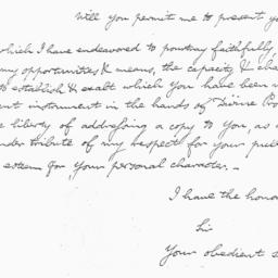 [Document, 1818 April 6]